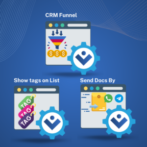 Pack Completo CRM Dolibarr - Embudo de Ventas & Envío de Documentos & Etiquetas en Listas